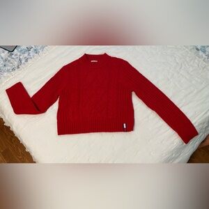 Tommy Hilfiger Red Women's Sweater